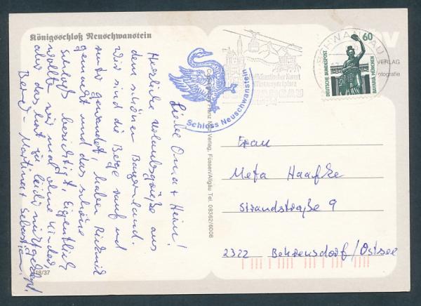 Königsschloss Neuschwanstein 87645